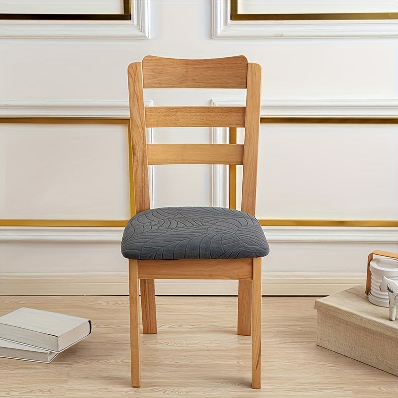 Dining Chair Covers Stretch Jacquard Spill Protection