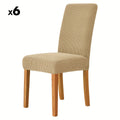 Dining Chair Covers Stretch Velvet Elastic Fit