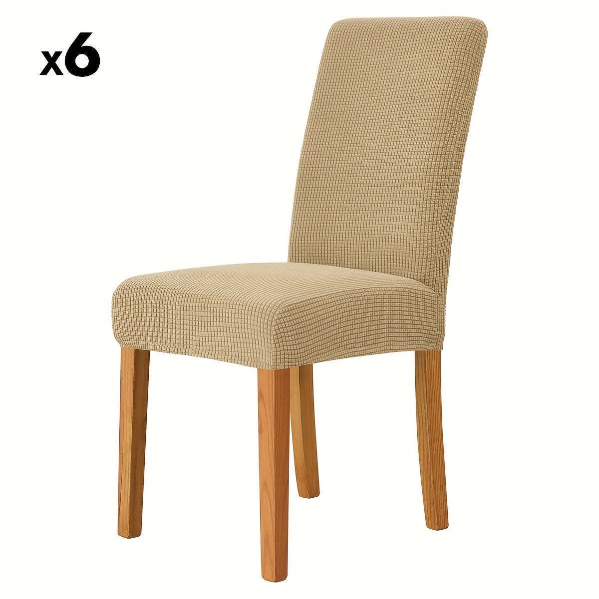 Dining Chair Covers Stretch Velvet Elastic Fit