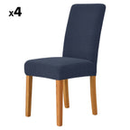 Dining Chair Covers Stretch Velvet Elastic Fit