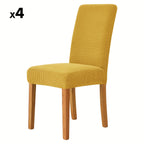 Dining Chair Covers Stretch Velvet Elastic Fit