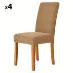 Dining Chair Covers Stretch Velvet Elastic Fit