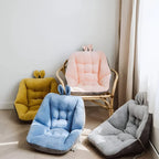 Dining Chair Cushion Thick Tufted Velvet Non-Slip Removable Washable Cover