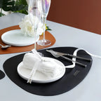 Dining Placemat PU Leather Heat-Resistant Waterproof