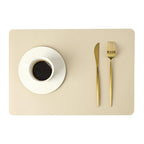 Dining Placemats PU Leather Waterproof Non-Slip