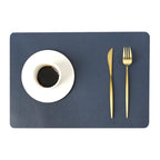 Dining Placemats PU Leather Waterproof Non-Slip