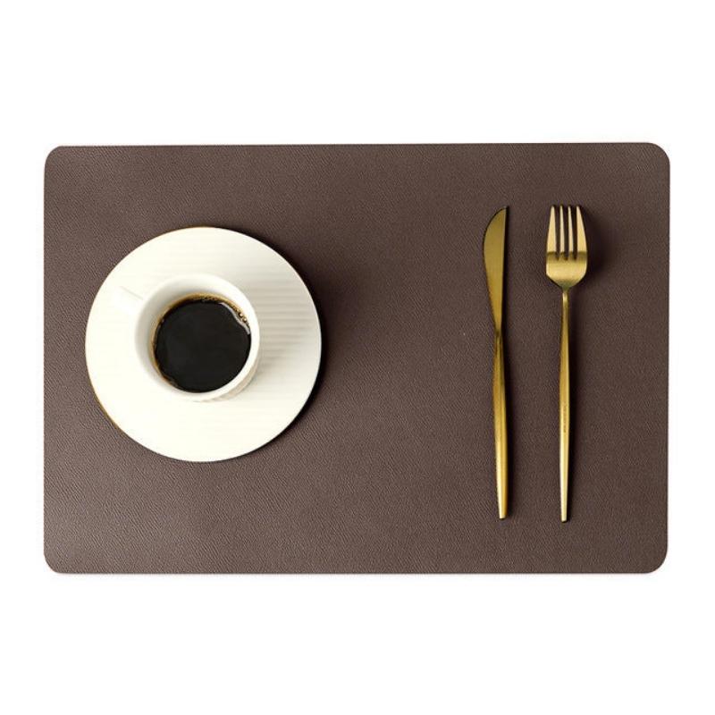Dining Placemats PU Leather Waterproof Non-Slip