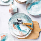 Dinnerware Set Ceramic Nordic Minimalist