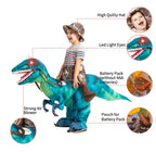 Dinosaur Costume Quick Inflate Durable Kids & Adults