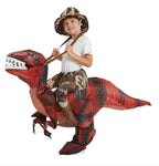 Dinosaur Costume Quick Inflate Durable Kids & Adults