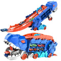Dinosaur Playset Transforming Built-In Car Storage