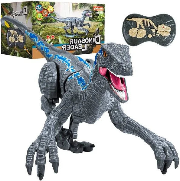 Dinosaur Toy Remote Control Walking & Growling Glowing Eyes