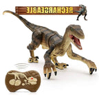 Dinosaur Toy Remote Control Walking & Growling Glowing Eyes
