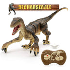 Dinosaur Toy Remote Control Walking & Growling Glowing Eyes