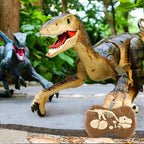 Dinosaur Toy Remote Control Walking & Growling Glowing Eyes
