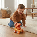 Dinosaur Truck Push-Activated Smooth-Rolling Compact Handheld