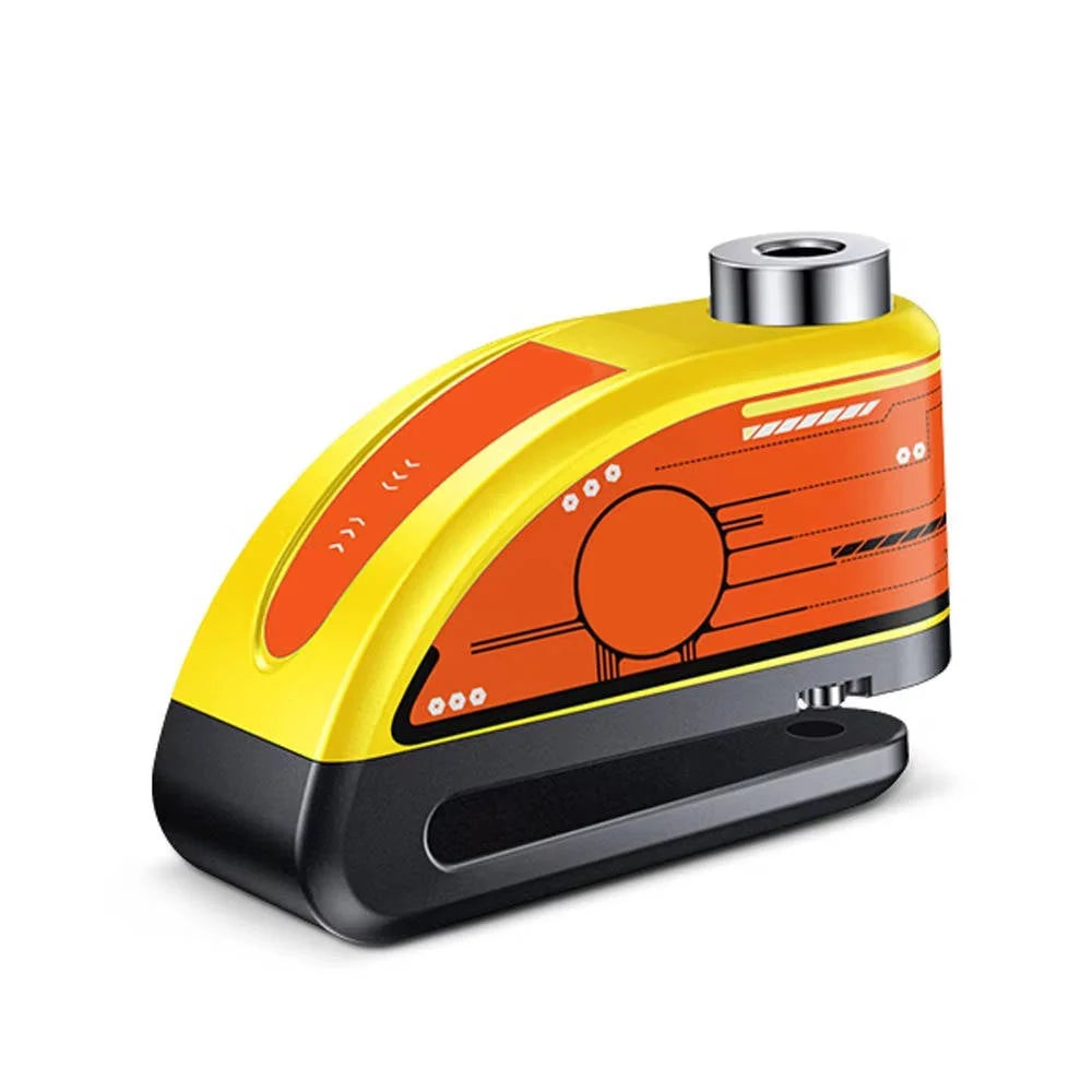 Disc Brake Lock 120dB Alarm Aluminum Alloy IP67 Waterproof