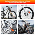 Disc Brake Lock 120dB Alarm Aluminum Alloy IP67 Waterproof