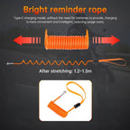 Disc Brake Lock 120dB Alarm Aluminum Alloy IP67 Waterproof