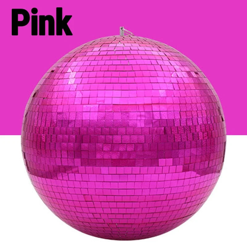Disco Ball Glass Mirror Finish & Motor Option