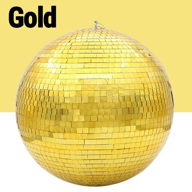 Disco Ball Glass Mirror Finish & Motor Option
