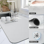 Dish Drying Mat Diatomaceous Earth Quick-Dry