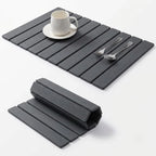 Dish Drying Mat Diatomaceous Earth Quick-Drying Foldable