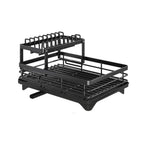 Dish Rack Foldable Stainless Steel Quick-Drain