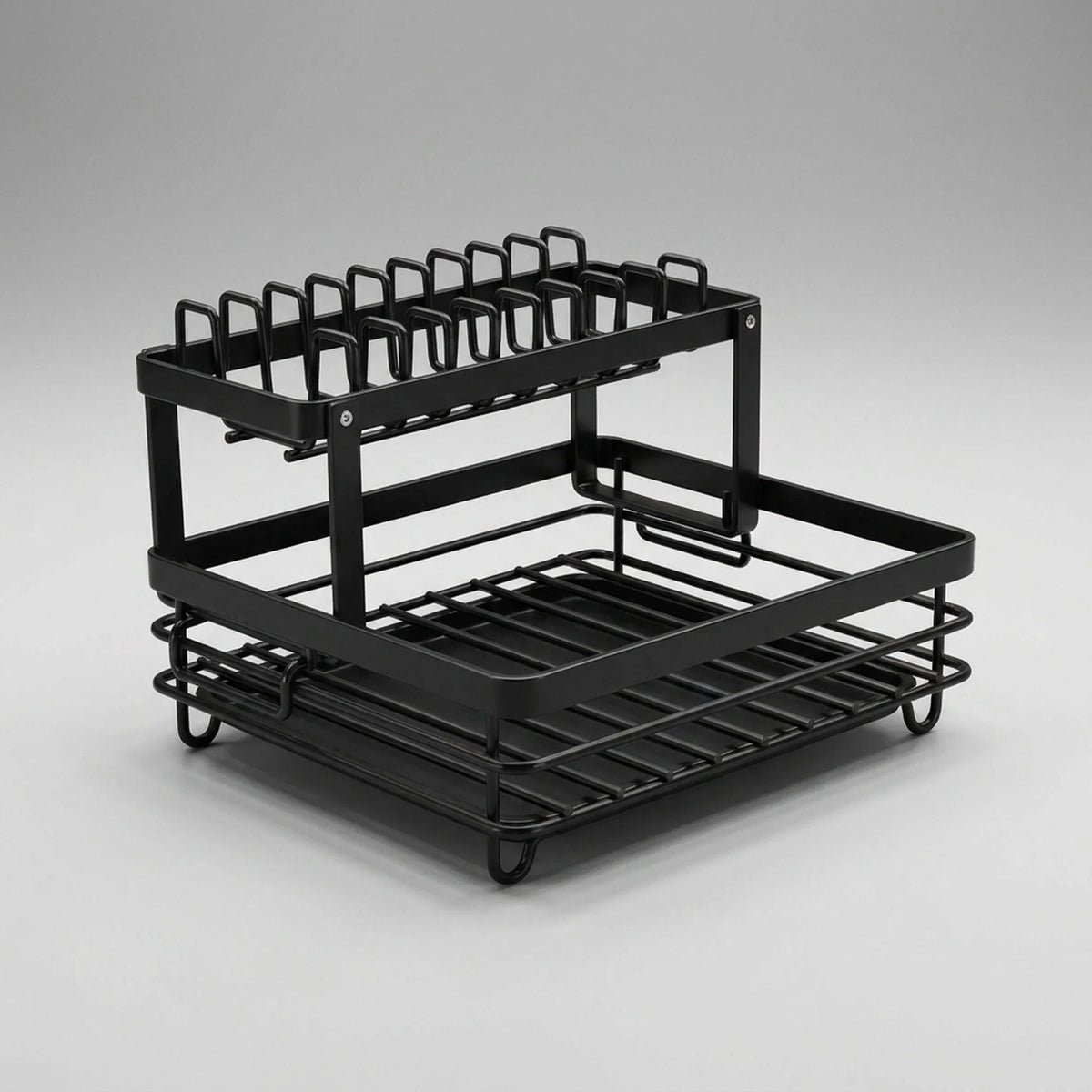 Dish Rack Foldable Stainless Steel Quick-Drain
