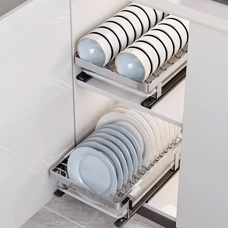 Dish Rack Space-Saving Reinforced Steel