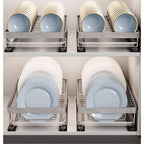Dish Rack Space-Saving Reinforced Steel