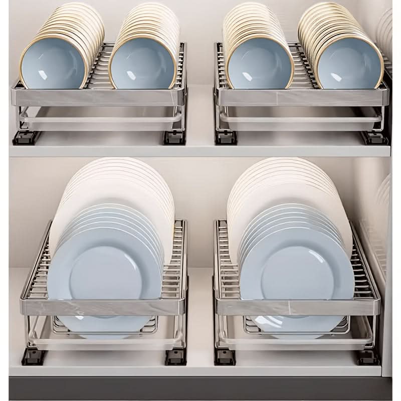Dish Rack Space-Saving Reinforced Steel