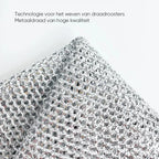 Dishcloth Metal Wire Diamond Mesh Scratch-Free