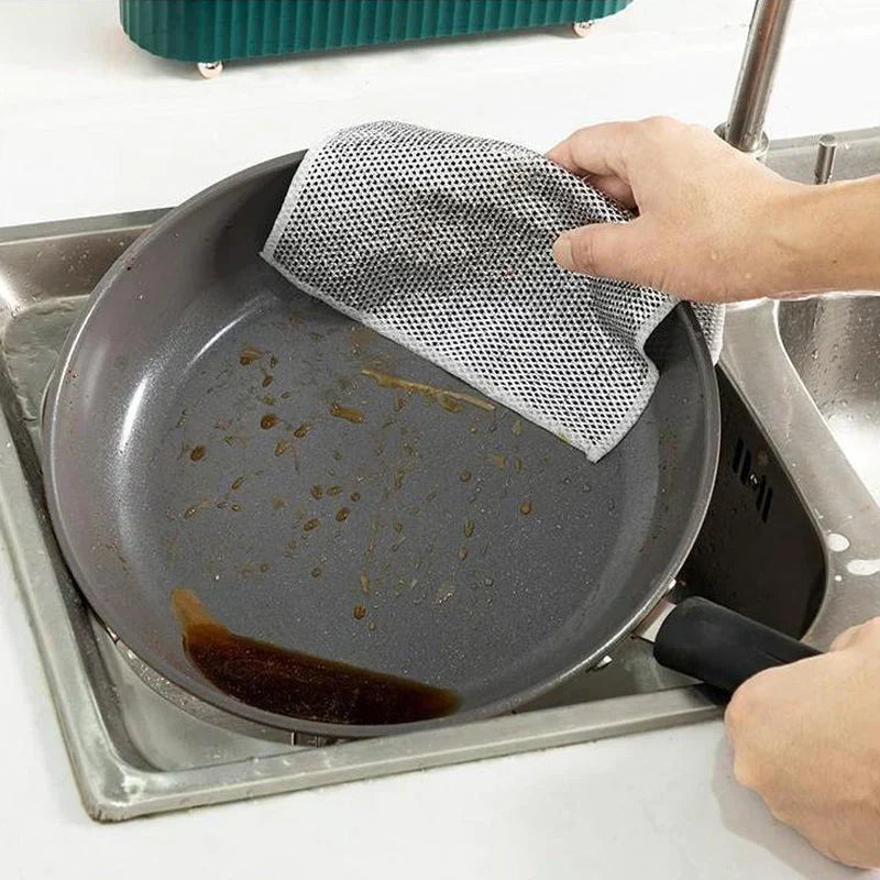 Dishcloth Set Scratch-Free Rust-Resistant Mesh Set of 10