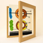 Display Frame A4 Magnetic Latch Stores 150 Sheets