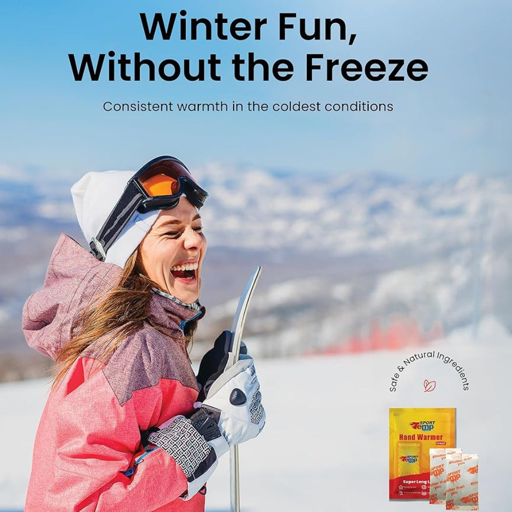 Disposable Hand Warmers Up To 11 Hours Pocket-Sized