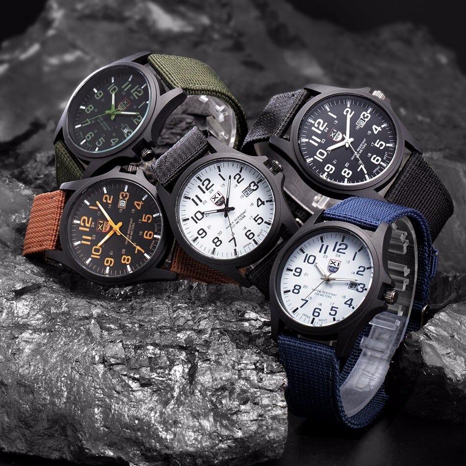 Dive Watch 200m Water-Resistant Shock-Resistant Illuminated Dial