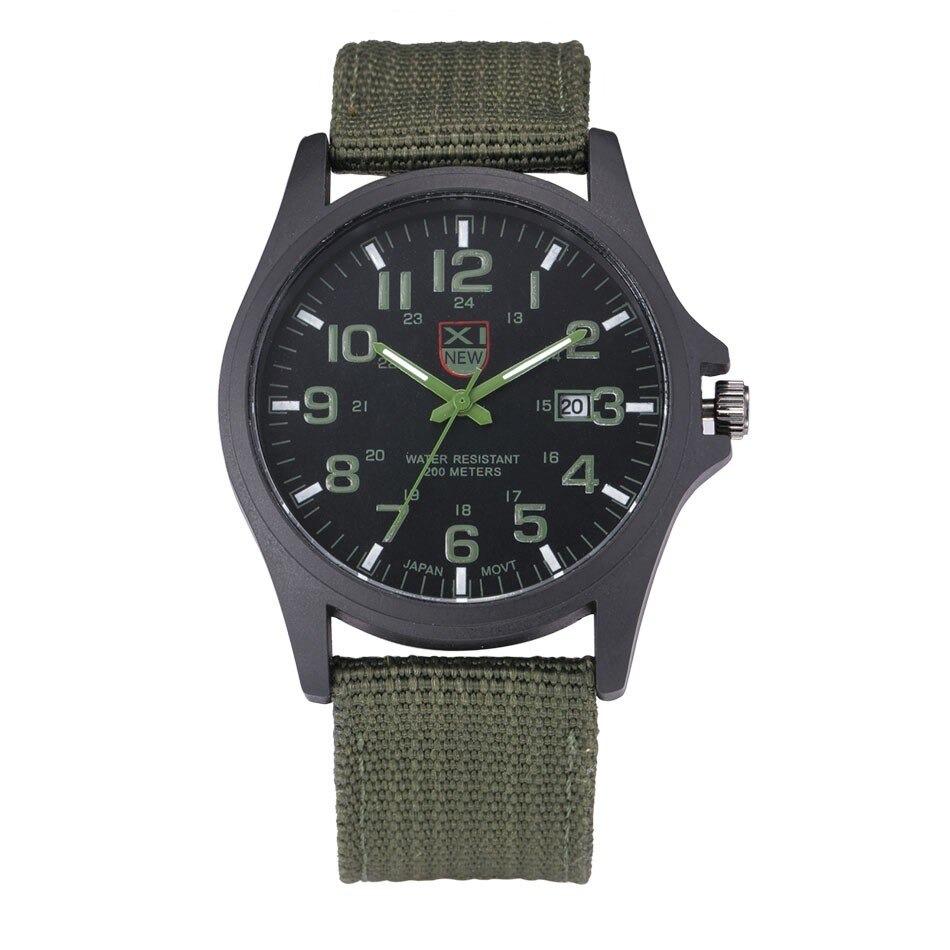 Dive Watch 200m Water-Resistant Shock-Resistant Illuminated Dial