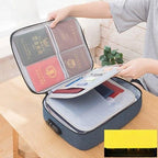 Document Case Lockable & Waterproof Multi-Compartment