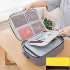 Document Case Lockable & Waterproof Multi-Compartment