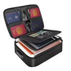 Document Organizer Bag Fireproof & Waterproof Fits US Letter