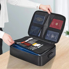 Document Safe Bag Fire-Resistant & Waterproof Built-In Lock