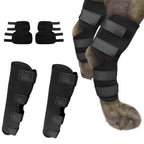 Dog Ankle Brace Neoprene Compression Reflective Strips