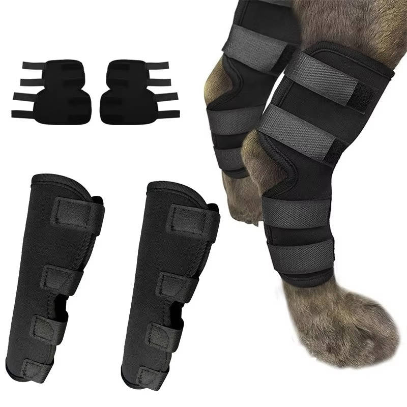 Dog Ankle Brace Neoprene Compression Reflective Strips
