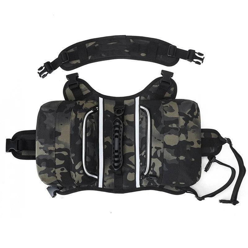 Dog Backpack Large Adjustable Fit Breathable Oxford Cloth