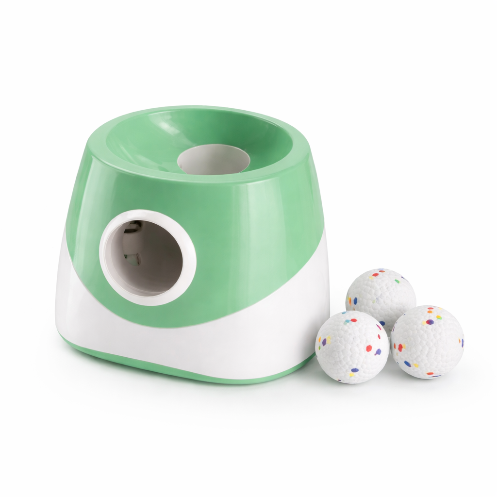 Dog Ball Launcher Automatic Adjustable Distance USB Rechargeable