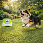 Dog Ball Launcher Automatic Adjustable Distance USB Rechargeable