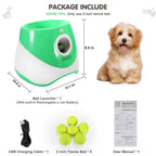 Dog Ball Launcher Rechargeable Motion Sensor 3 Distance Modes