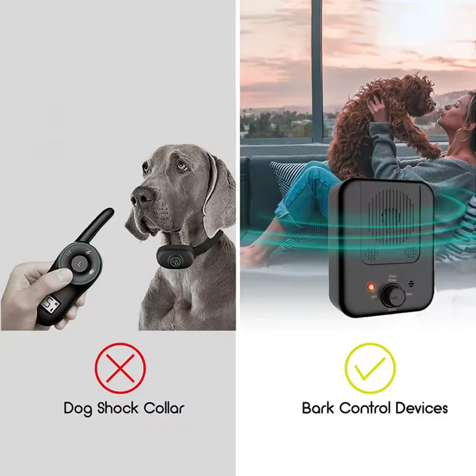 Dog Bark Stopper Ultrasonic USB Rechargeable & Waterproof