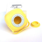 Dog Bath Brush Silicone Bristles & Shampoo Dispenser